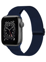 BTH BTH Apple Watch Bandje Stof Verstelbaar (38/40/41 mm) - Donkerblauw