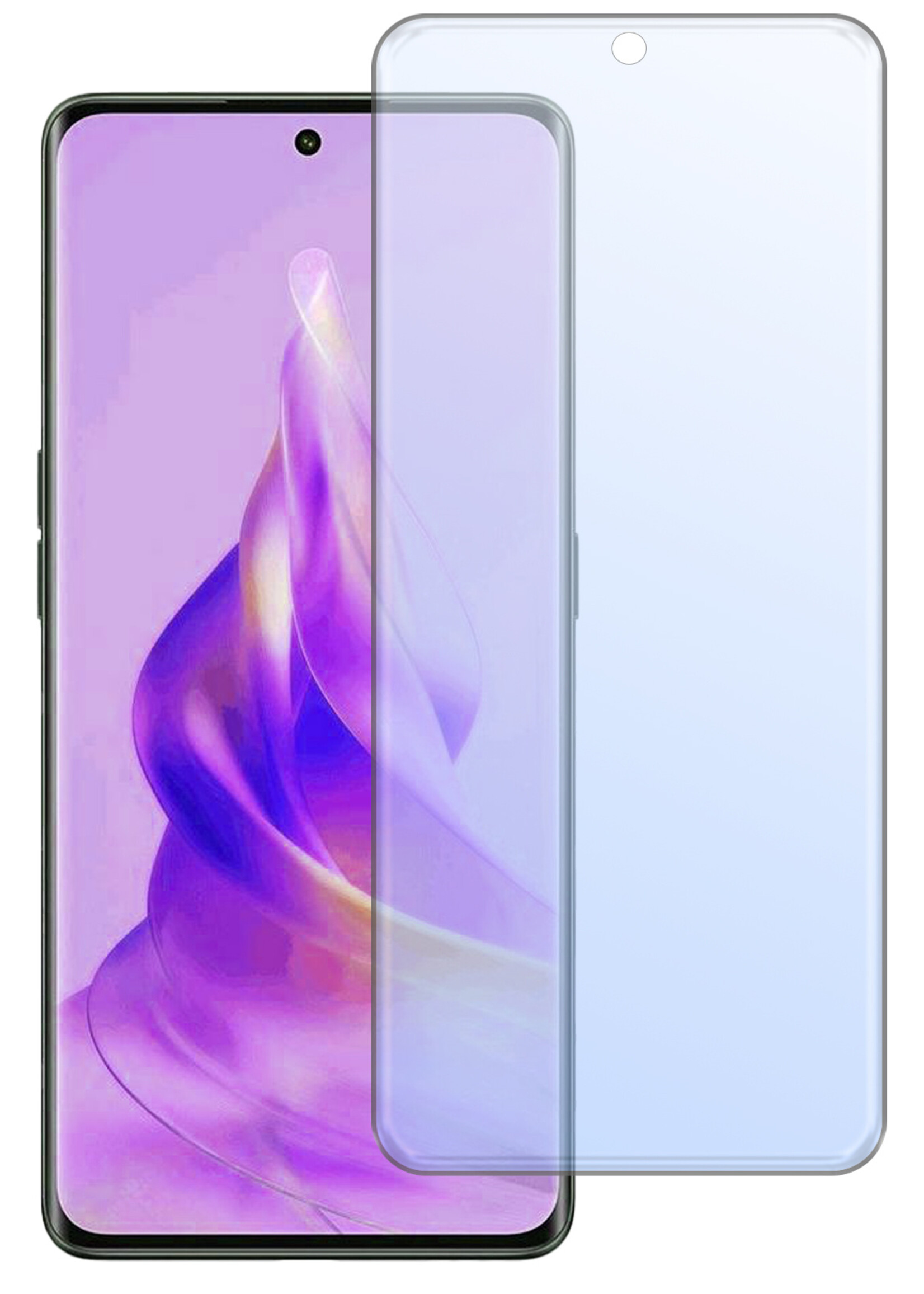 BTH Screenprotector Geschikt voor OPPO Reno 8T 4G Screenprotector Glas Gehard Tempered Glass - Screenprotector Geschikt voor OPPO Reno 8T 4G Screen Protector Screen Cover