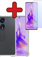 BTH BTH Oppo Reno 8T 4G Hoesje Shockproof Met Screenprotector