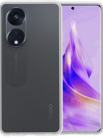 BTH BTH Oppo Reno 8T 4G Hoesje Siliconen - Transparant