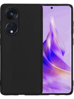 BTH BTH Oppo Reno 8T 4G Hoesje Siliconen - Zwart
