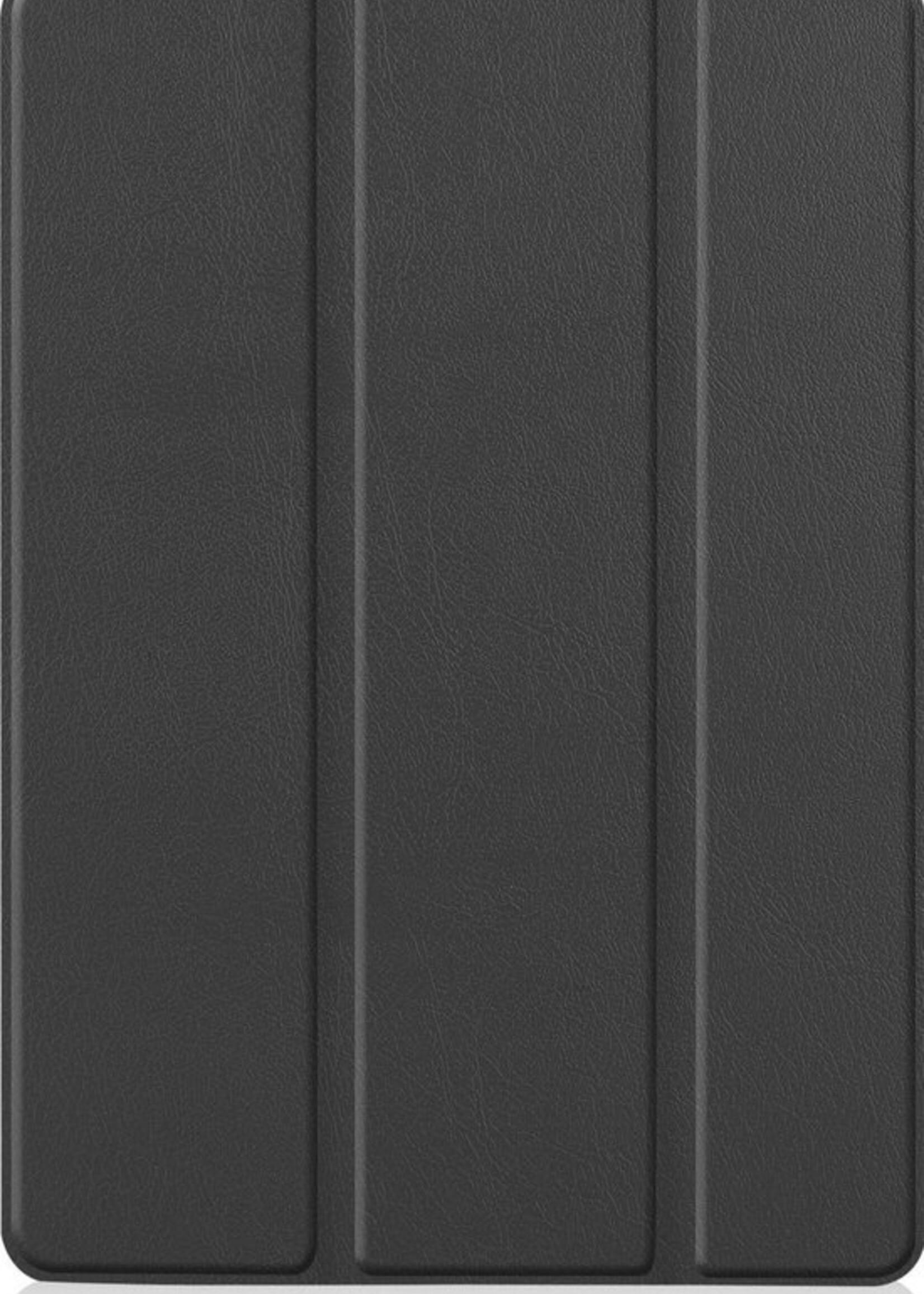 BTH iPad 10.2 2021 Hoes Luxe Book Case Cover Hoesje (10,2 inch) - Zwart