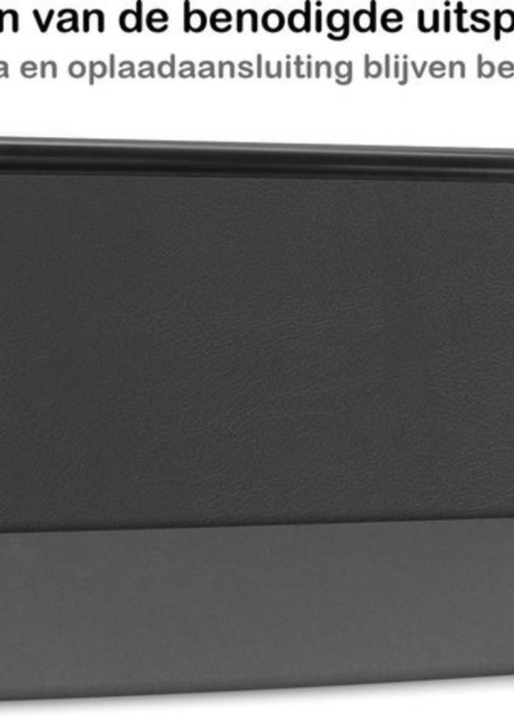BTH iPad 10.2 2021 Hoes Luxe Book Case Cover Hoesje (10,2 inch) - Zwart