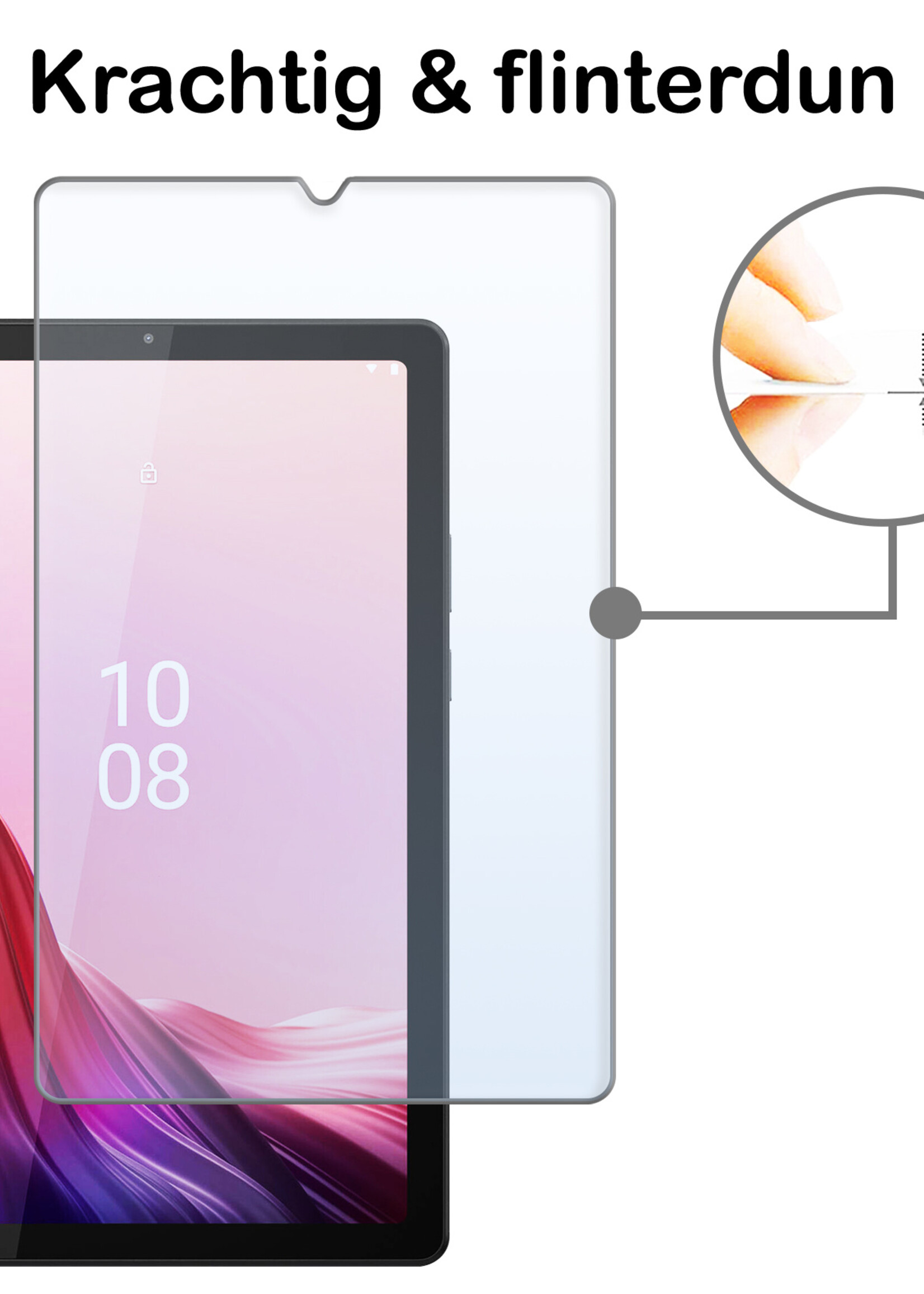 BTH Screenprotector Geschikt voor Lenovo Tab M9 Screenprotector Tempered Glass Screen Protector Gehard Glas - Screenprotector Geschikt voor Lenovo Tab M9 Screenprotector Glas