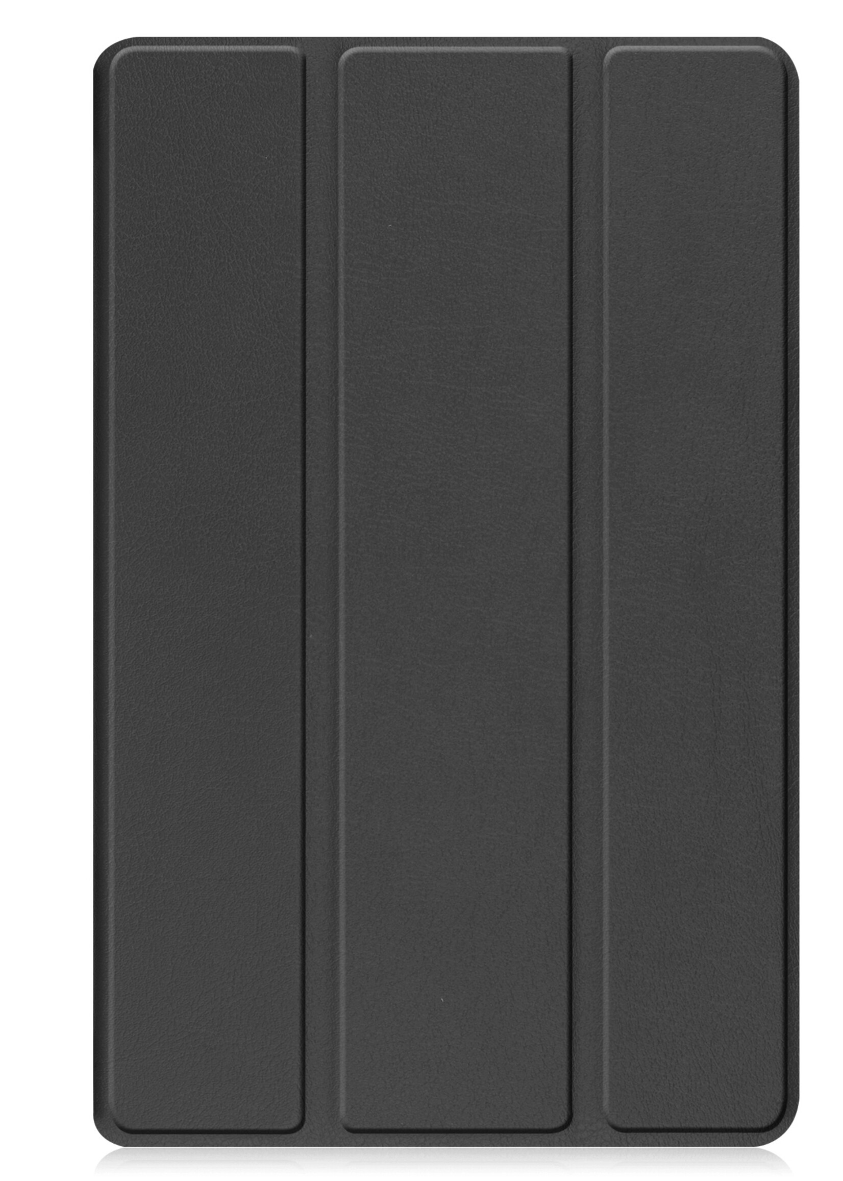 BTH Hoes Geschikt voor Lenovo Tab M9 Hoes Book Case Hoesje Trifold Cover - Hoesje Geschikt voor Lenovo Tab M9 Hoesje Bookcase - Zwart