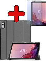 BTH BTH Lenovo Tab M9 Hoes Met Screenprotector - Grijs