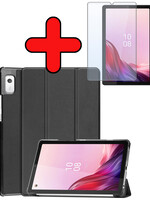 BTH BTH Lenovo Tab M9 Hoes Met Screenprotector - Zwart