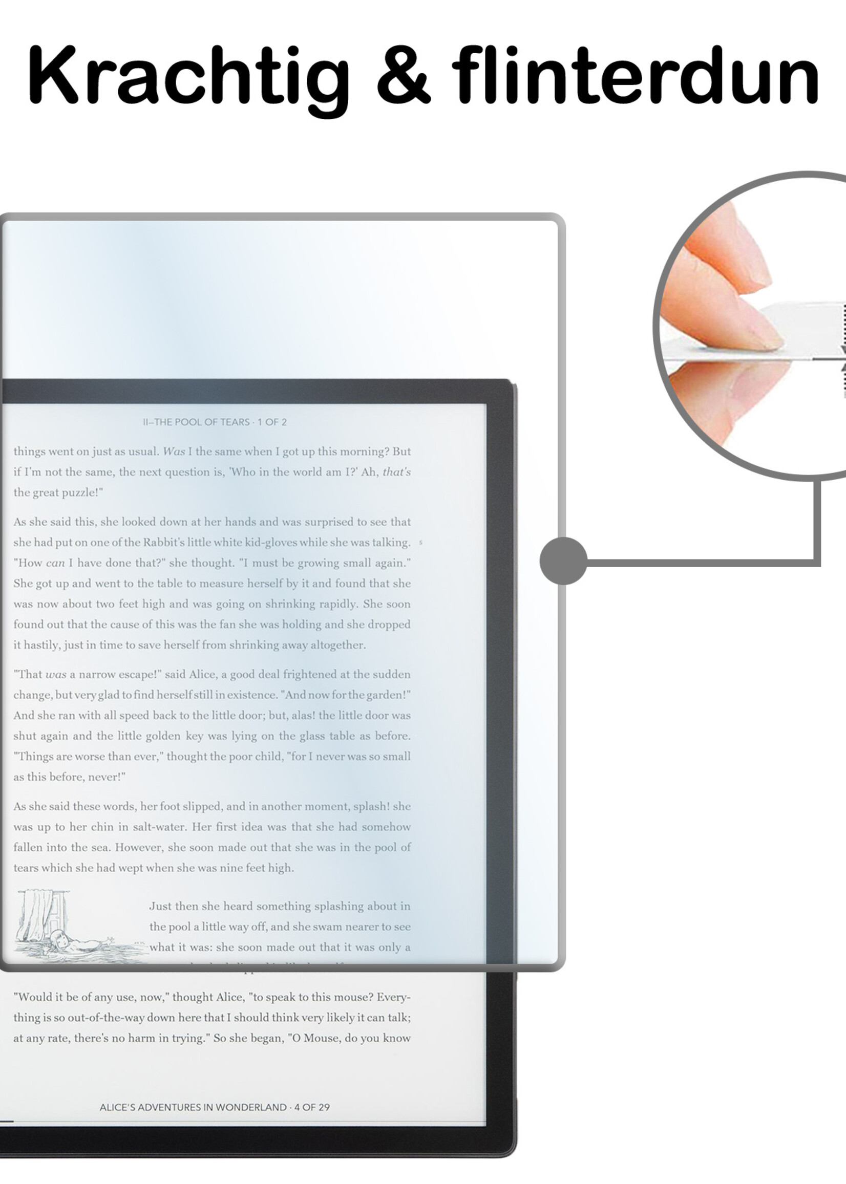 BTH Screenprotector Geschikt voor Kobo Elipsa 2E Screenprotector Gehard Glas Tempered Glass - Screenprotector Geschikt voor Kobo Elipsa 2E Screenprotector - 2 PACK