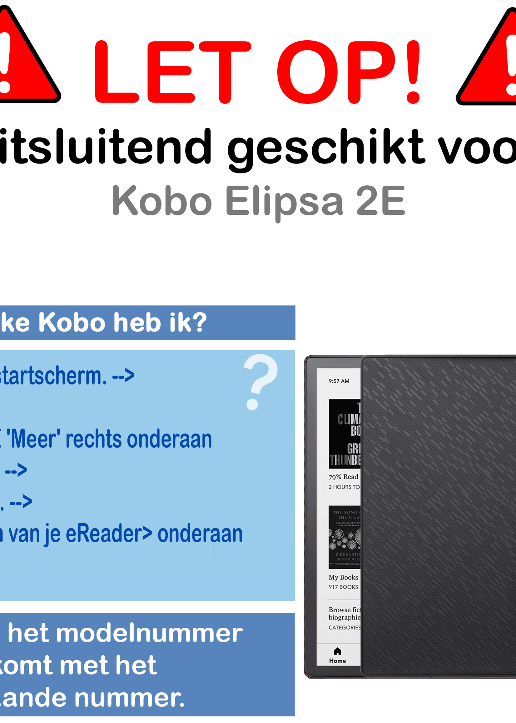BTH Screenprotector Geschikt voor Kobo Elipsa 2E Screenprotector Gehard Glas Tempered Glass - Screenprotector Geschikt voor Kobo Elipsa 2E Screenprotector - 2 PACK
