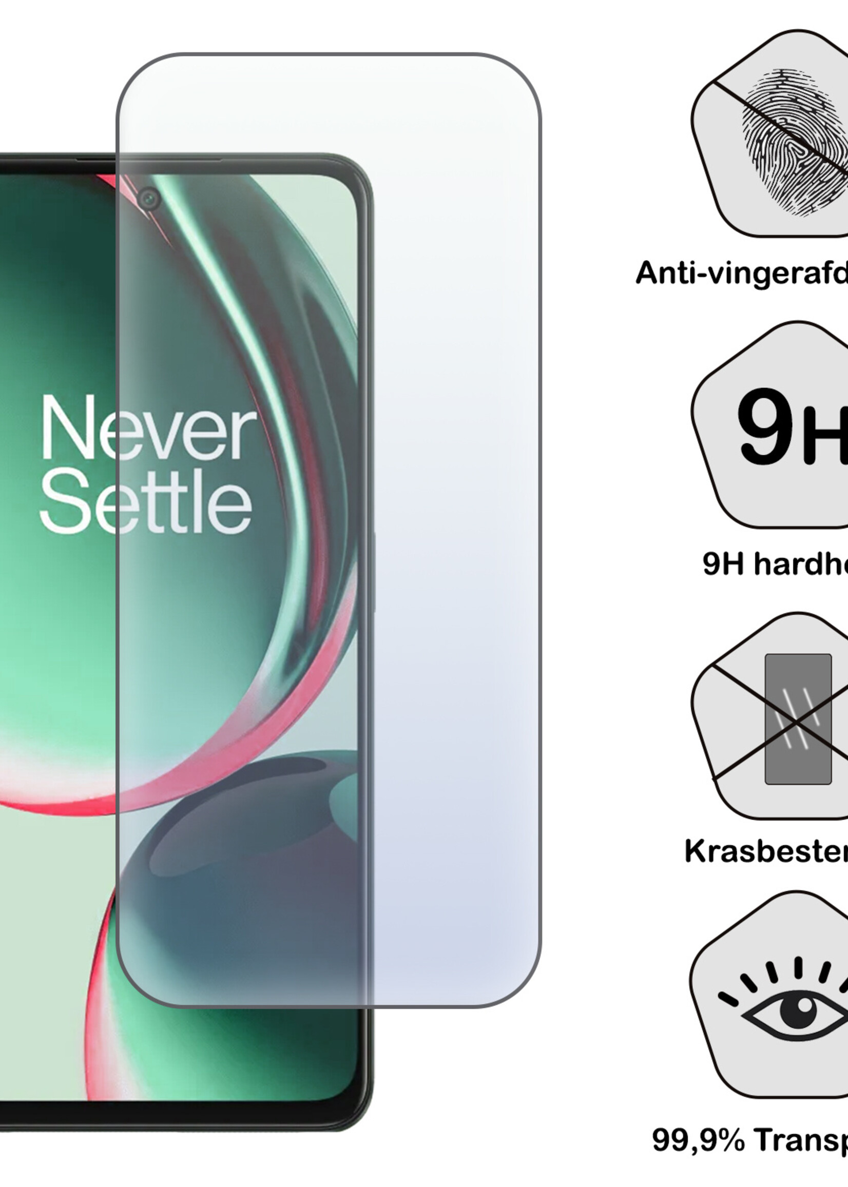 BTH Screenprotector Geschikt voor OnePlus Nord CE 3 Lite Screenprotector Glas Gehard Tempered Glass - Screenprotector Geschikt voor OnePlus Nord CE 3 Lite Screen Protector Screen Cover - 3 PACK