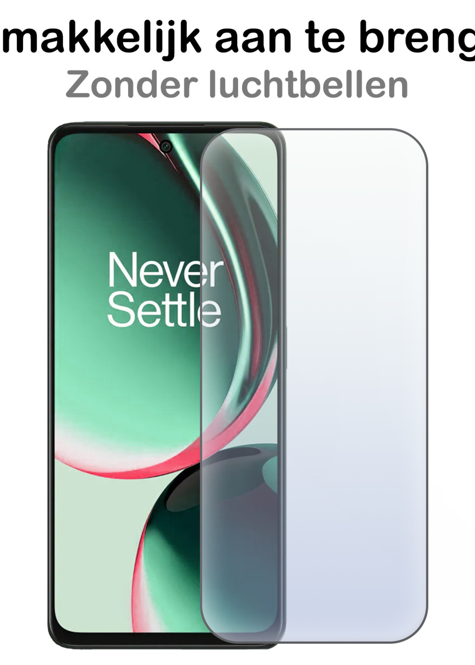 BTH Screenprotector Geschikt voor OnePlus Nord CE 3 Lite Screenprotector Glas Gehard Tempered Glass - Screenprotector Geschikt voor OnePlus Nord CE 3 Lite Screen Protector Screen Cover - 3 PACK