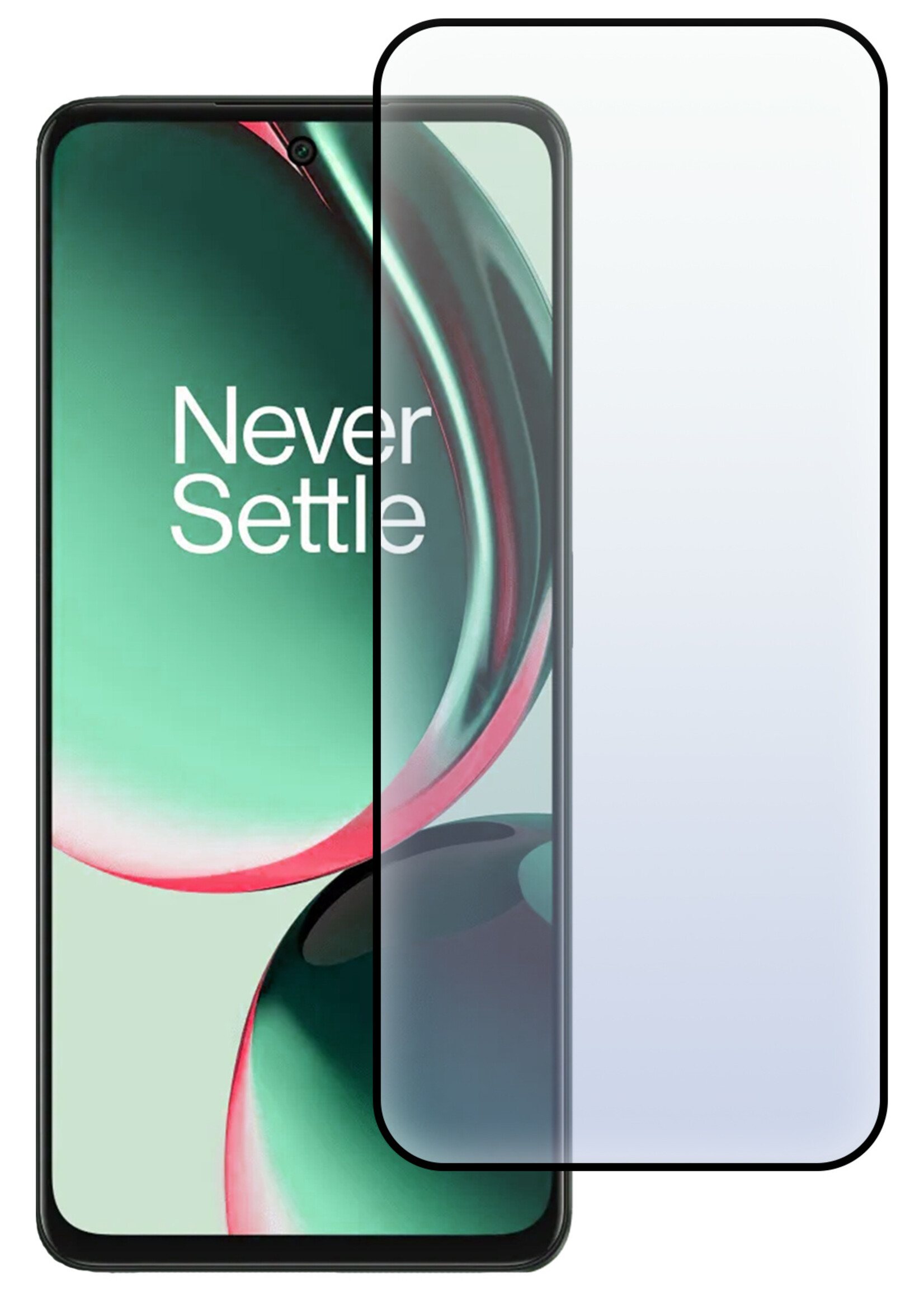 BTH Screenprotector Geschikt voor OnePlus Nord CE 3 Lite Screenprotector Glas Gehard Tempered Glass Full Cover - Screenprotector Geschikt voor OnePlus Nord CE 3 Lite Screen Protector Screen Cover