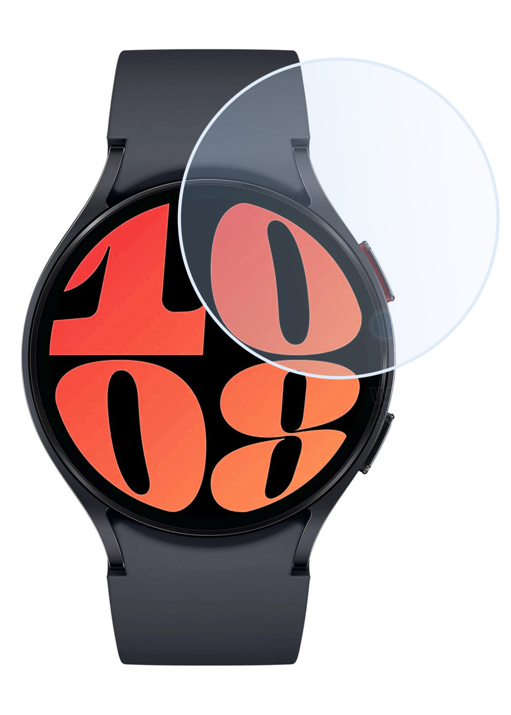 BTH Screenprotector Geschikt voor Samsung Watch 6 40 mm Screenprotector Glas Gehard Screen Cover - Screen Protector Geschikt voor Samsung Galaxy Watch 6 (40 mm) Screenprotector Tempered Glass