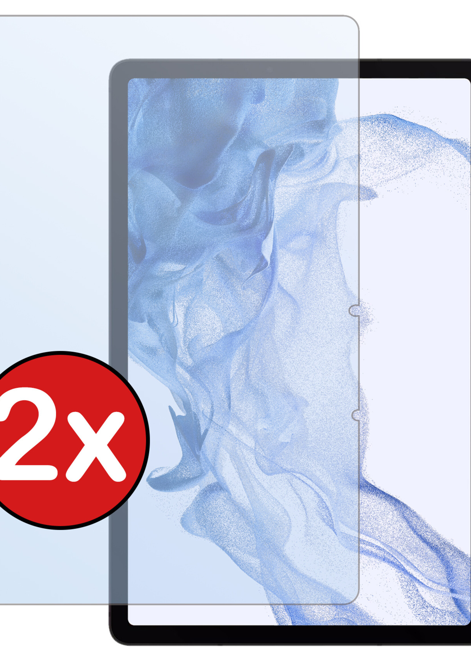 BTH Screenprotector Geschikt voor Samsung Galaxy Tab S9 Screenprotector Tempered Glass Screen Protector Gehard Glas - Screenprotector Geschikt voor Samsung Tab S9 Screenprotector Glas - 2 PACK