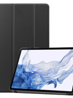 BTH BTH Samsung Galaxy Tab S9 Hoesje Met Uitsparing S Pen - Zwart