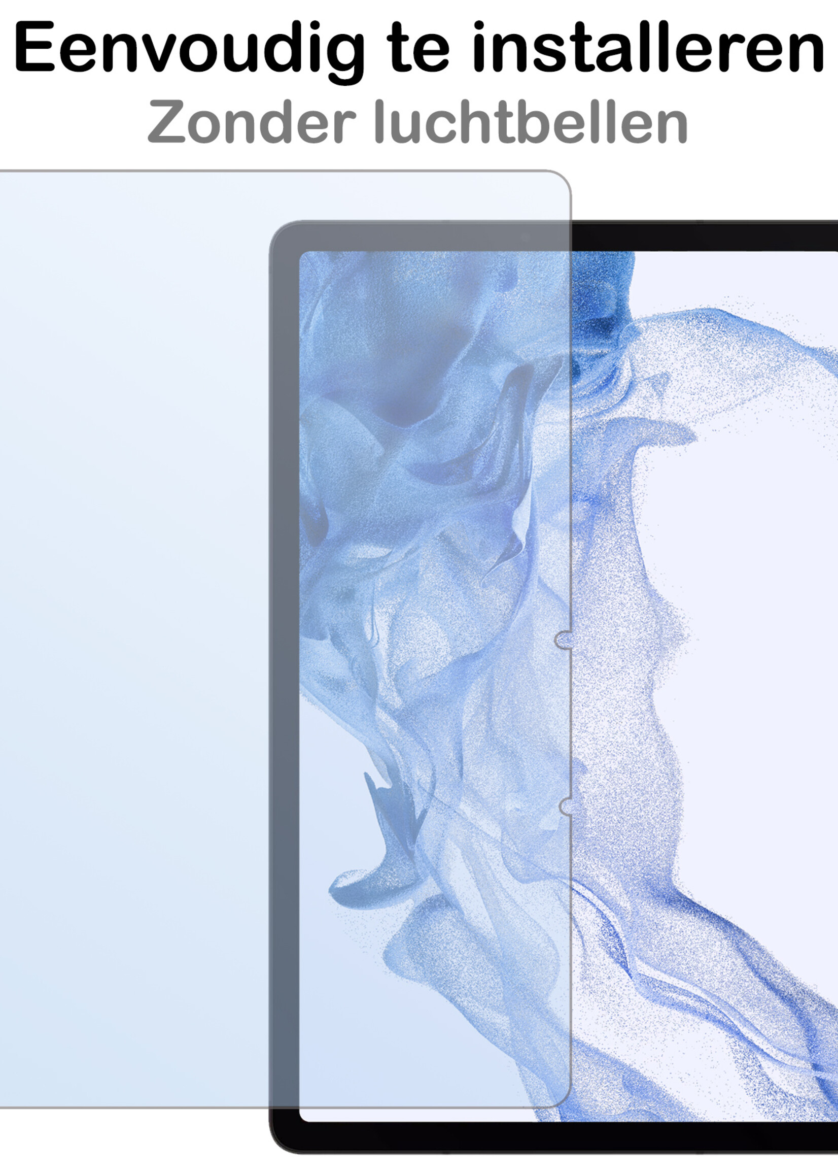 BTH Hoes Geschikt voor Samsung Galaxy Tab S9 Hoes Book Case Hoesje Trifold Cover Met Uitsparing Geschikt voor S Pen Met Screenprotector - Hoesje Geschikt voor Samsung Tab S9 Hoesje Bookcase - Grijs