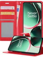 BTH BTH OnePlus Nord CE 3 Lite Hoesje Bookcase - Rood