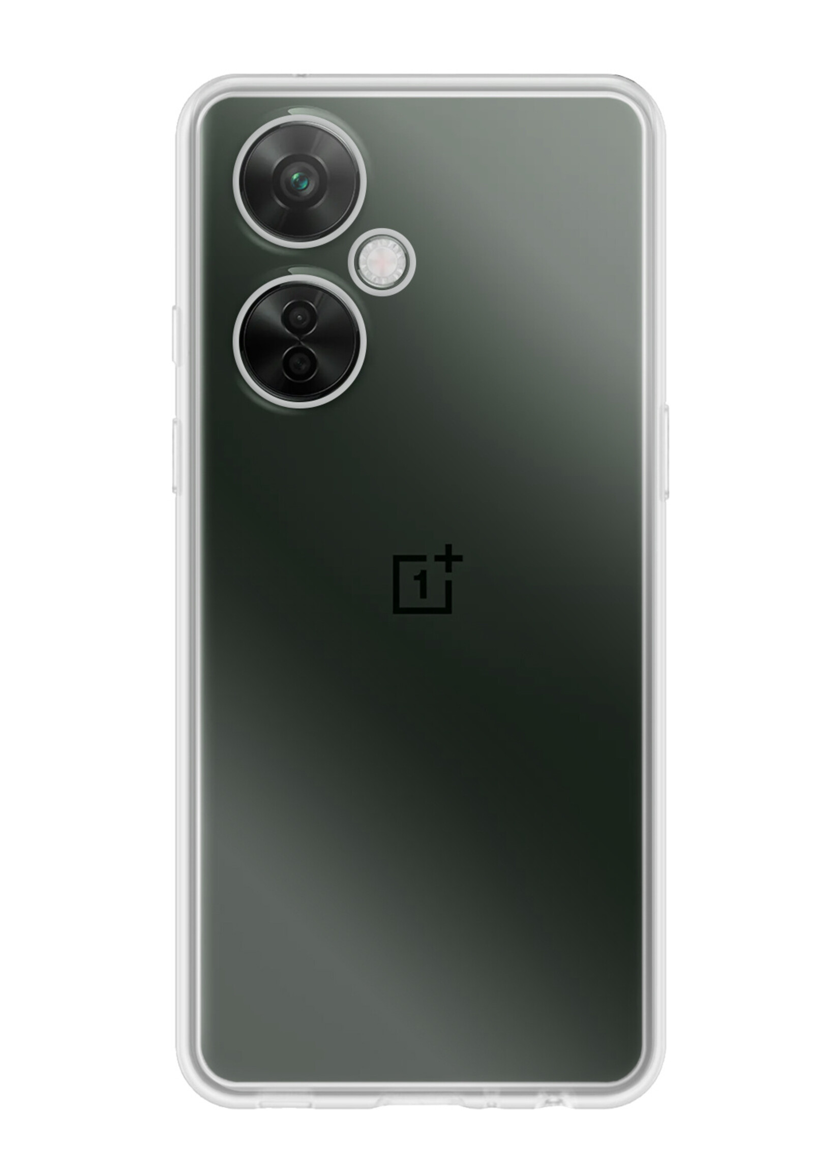 BTH Hoesje Geschikt voor OnePlus Nord CE 3 Lite Hoesje Siliconen Case Hoes - Hoes Geschikt voor OnePlus Nord CE 3 Lite Hoes Cover Case - Transparant
