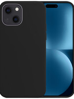 BTH BTH iPhone 15 Hoesje Siliconen - Zwart