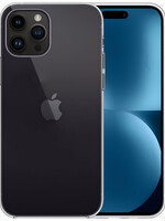 BTH BTH iPhone 15 Pro Max Hoesje Siliconen - Transparant