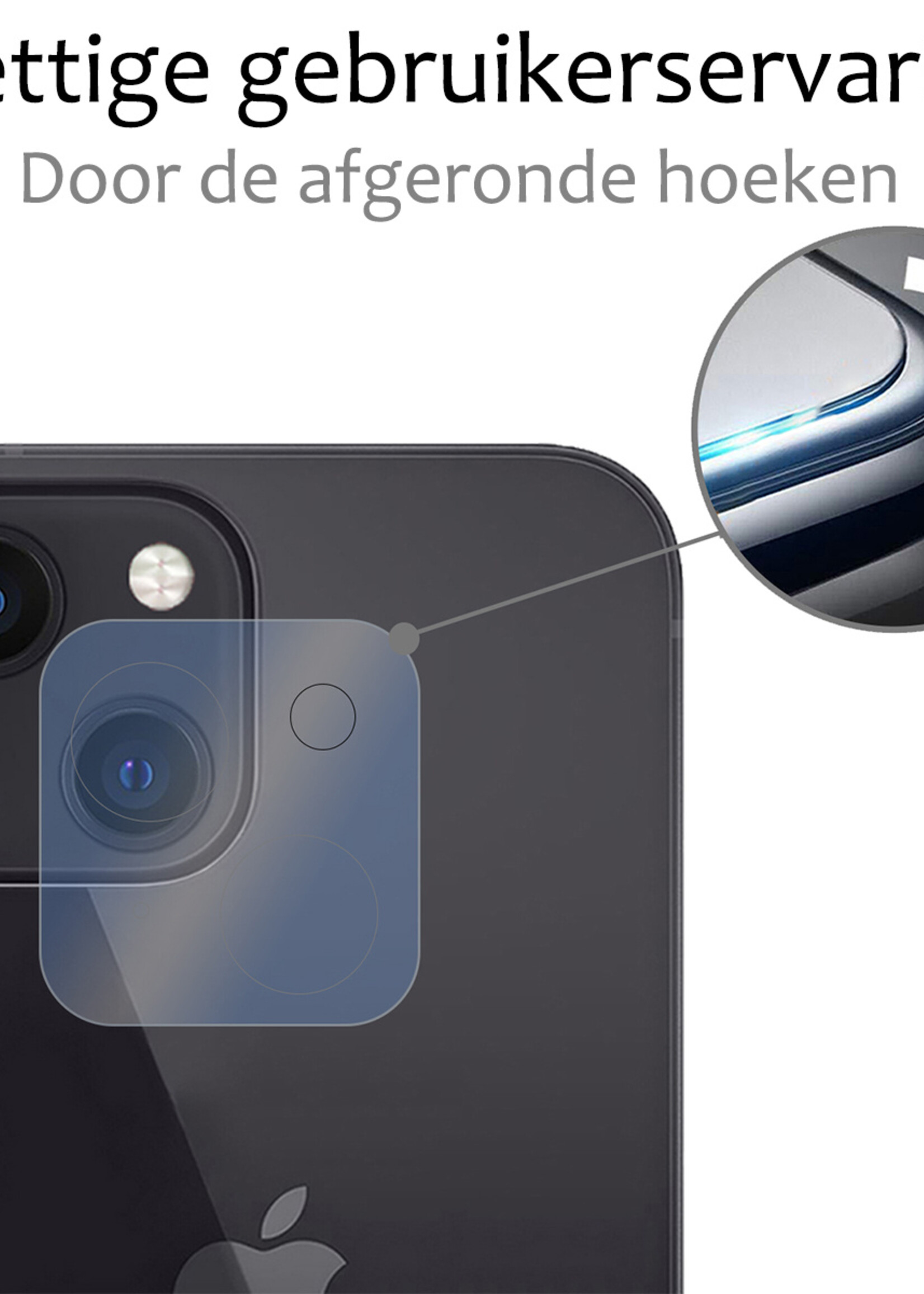 BTH Screenprotector Geschikt voor iPhone 15 Plus Camera Lens Screenprotector Glas - Screenprotector Geschikt voor iPhone 15 Plus Screenprotector Camera Protector Gehard Glas - 2 PACK