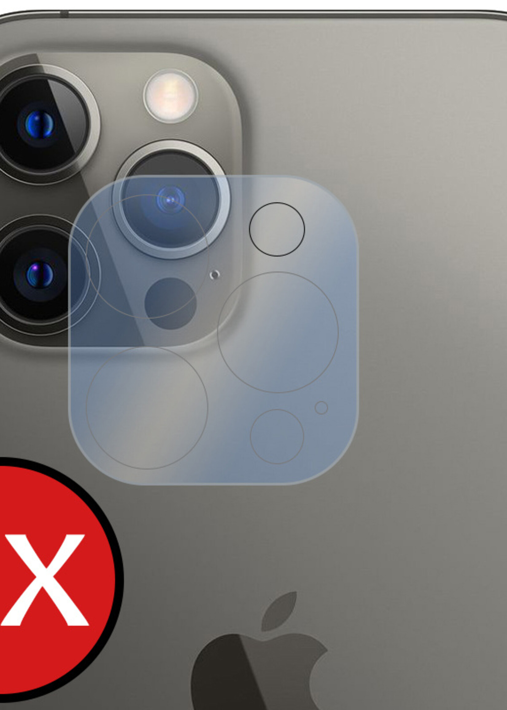 BTH Screenprotector Geschikt voor iPhone 15 Pro Camera Lens Screenprotector Glas - Screenprotector Geschikt voor iPhone 15 Pro Screenprotector Camera Protector Gehard Glas - 2 PACK