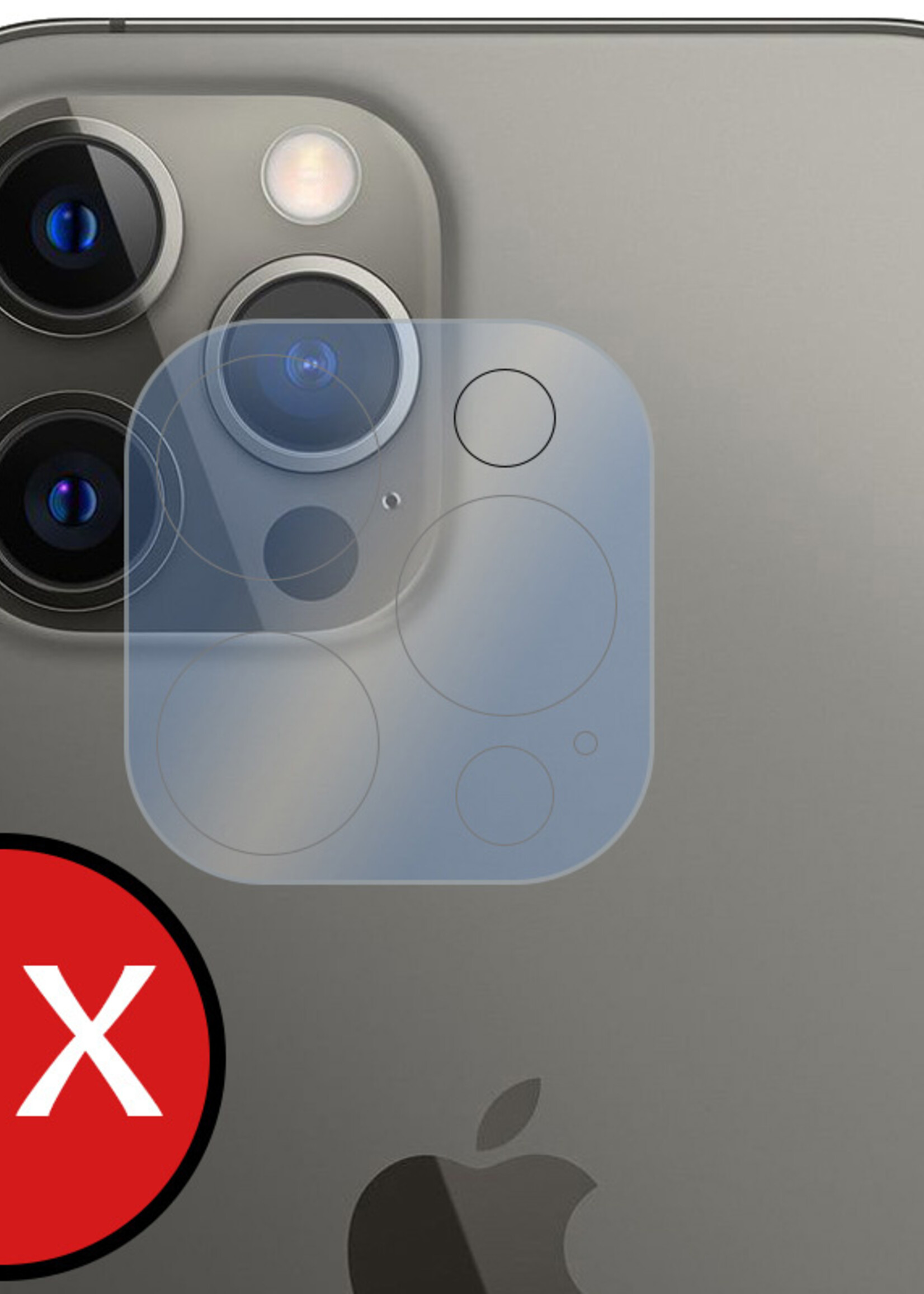 BTH Screenprotector Geschikt voor iPhone 15 Pro Camera Lens Screenprotector Glas - Screenprotector Geschikt voor iPhone 15 Pro Screenprotector Camera Protector Gehard Glas - 3 PACK