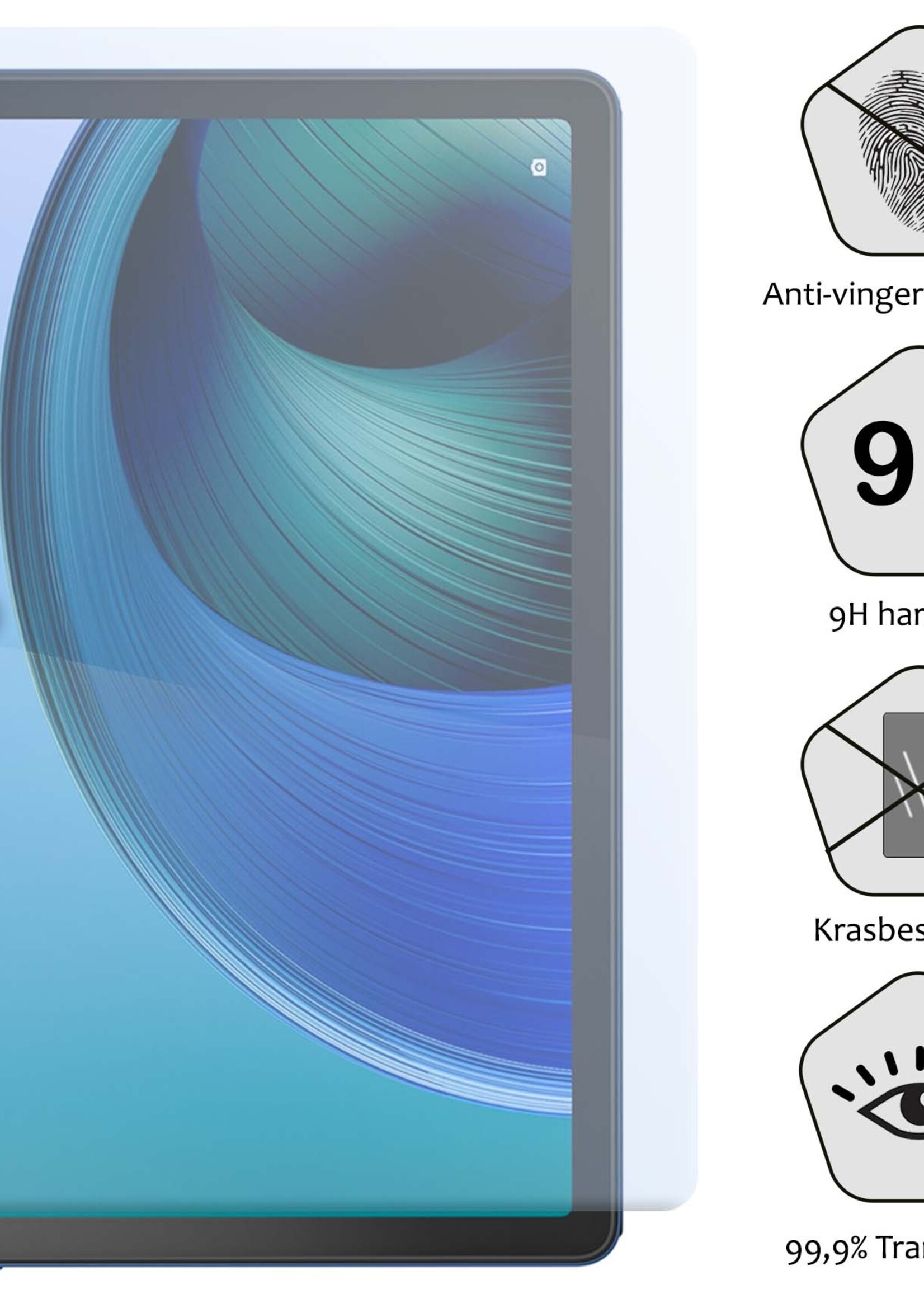 BTH Screenprotector Geschikt voor Lenovo Tab M10 5G Screenprotector Tempered Glass Screen Protector Gehard Glas - Screenprotector Geschikt voor Lenovo Tab M10 5G Screenprotector Glas - 2 PACK