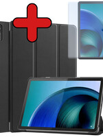 BTH BTH Lenovo Tab M10 5G Hoes Met Screenprotector - Zwart