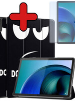 BTH BTH Lenovo Tab M10 5G Hoes Met Screenprotector - Don't Touch Me