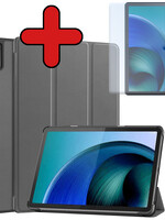 BTH BTH Lenovo Tab M10 5G Hoes Met Screenprotector - Grijs