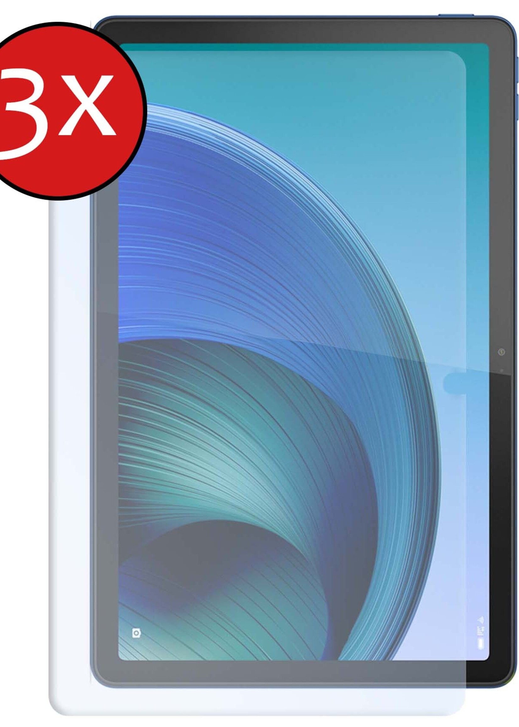 BTH Screenprotector Geschikt voor Lenovo Tab M10 5G Screenprotector Tempered Glass Screen Protector Gehard Glas - Screenprotector Geschikt voor Lenovo Tab M10 5G Screenprotector Glas - 3 PACK
