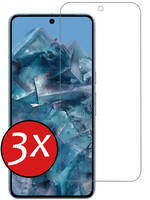 BTH BTH Google Pixel 8 Pro Screenprotector Glas - 3 PACK