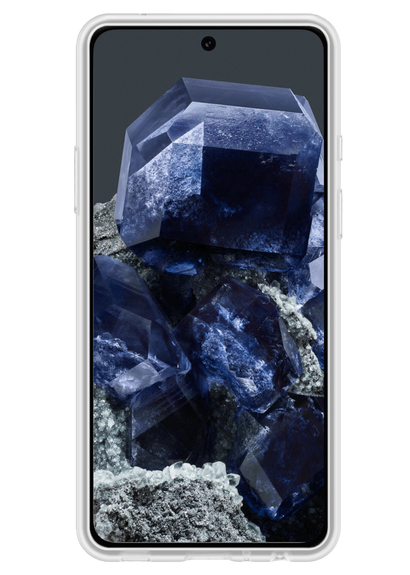 BTH Hoesje Geschikt voor Google Pixel 8 Hoesje Siliconen Case Hoes - Hoes Geschikt voor Google Pixel 8 Hoes Cover Case - Transparant