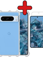 BTH BTH Google Pixel 8 Pro Hoesje Shockproof Met Screenprotector