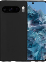 BTH BTH Google Pixel 8 Pro Hoesje Siliconen - Zwart
