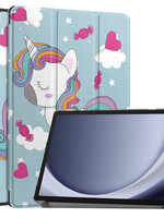 BTH BTH Samsung Galaxy Tab A9 Hoes - Eenhoorn