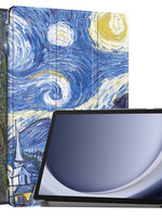 BTH BTH Samsung Galaxy Tab A9 Hoes - Sterrenhemel