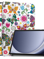 BTH BTH Samsung Galaxy Tab A9 Hoes - Vlinders