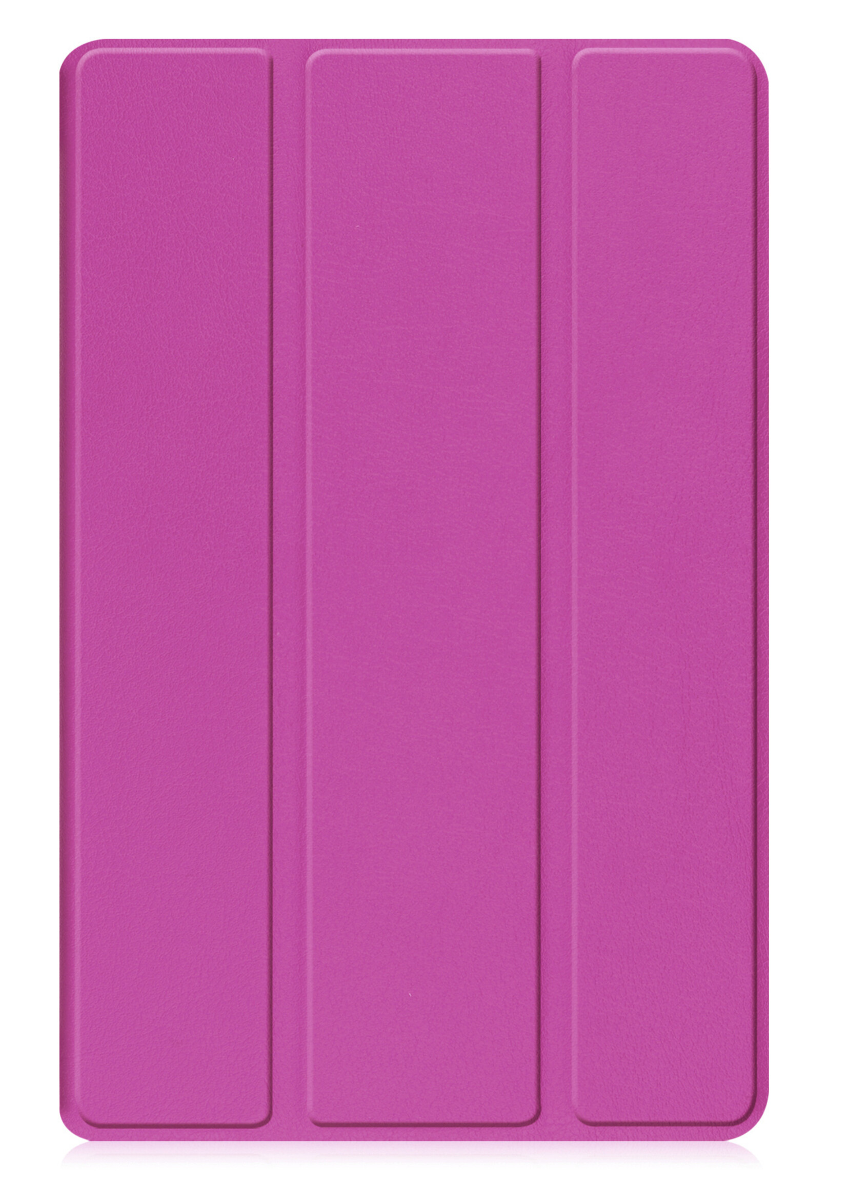 BTH Hoes Geschikt voor Samsung Galaxy Tab A9 Plus Hoes Book Case Hoesje Trifold Cover - Hoesje Geschikt voor Samsung Tab A9 Plus Hoesje Bookcase - Paars