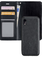 BTH BTH iPhone XR 2-in-1 Hoesje BookCase Uitneembaar - Zwart