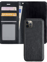 BTH BTH iPhone 13 Pro 2-in-1 Hoesje BookCase Uitneembaar - Zwart