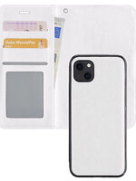 BTH BTH iPhone 13 2-in-1 Hoesje BookCase Uitneembaar - Wit
