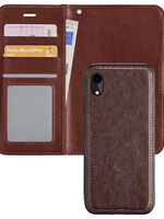 BTH BTH iPhone 12 Mini 2-in-1 Hoesje BookCase Uitneembaar - Bruin