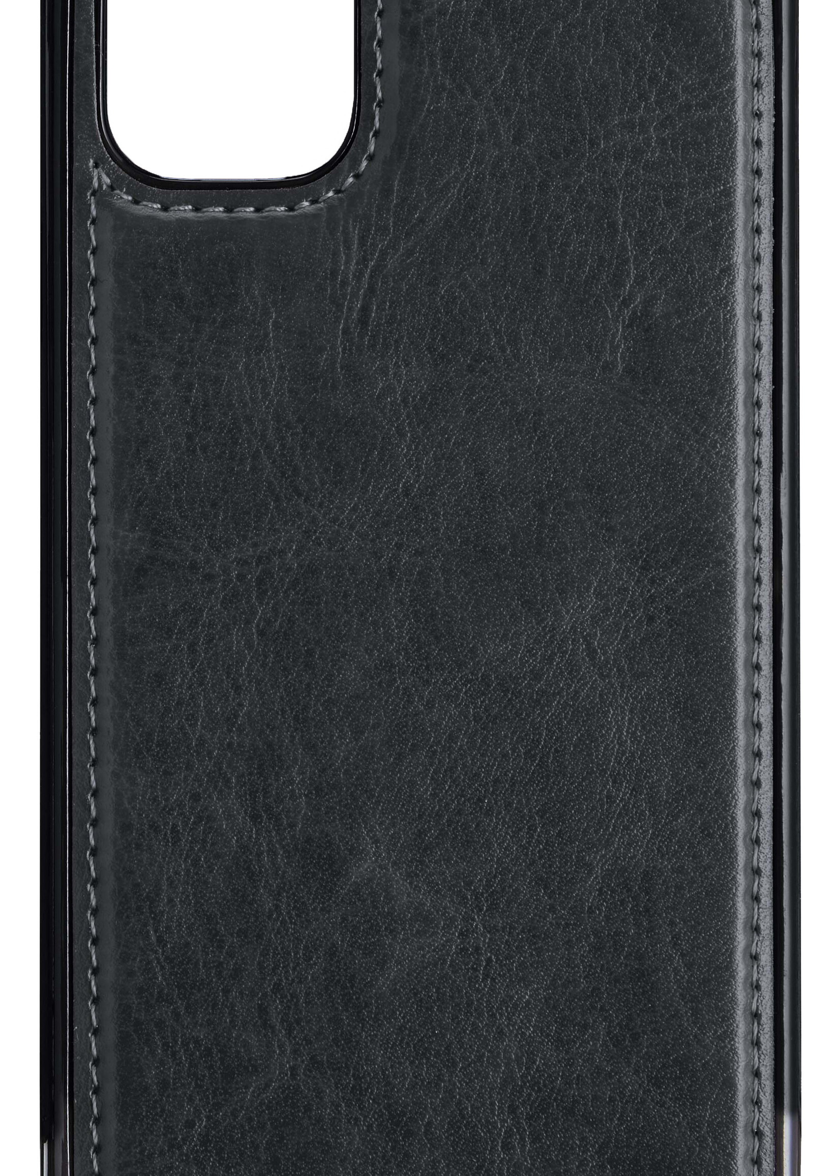 BTH Hoesje Geschikt voor iPhone 12 Mini Hoesje Book Case Uitneembare 2-in-1 Hoes - Hoes Geschikt voor iPhone 12 Mini Hoes Wallet Case Pashouder Hoesje - Zwart