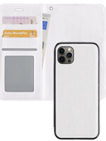 BTH BTH iPhone 12 Pro Max 2-in-1 Hoesje BookCase Uitneembaar - Wit