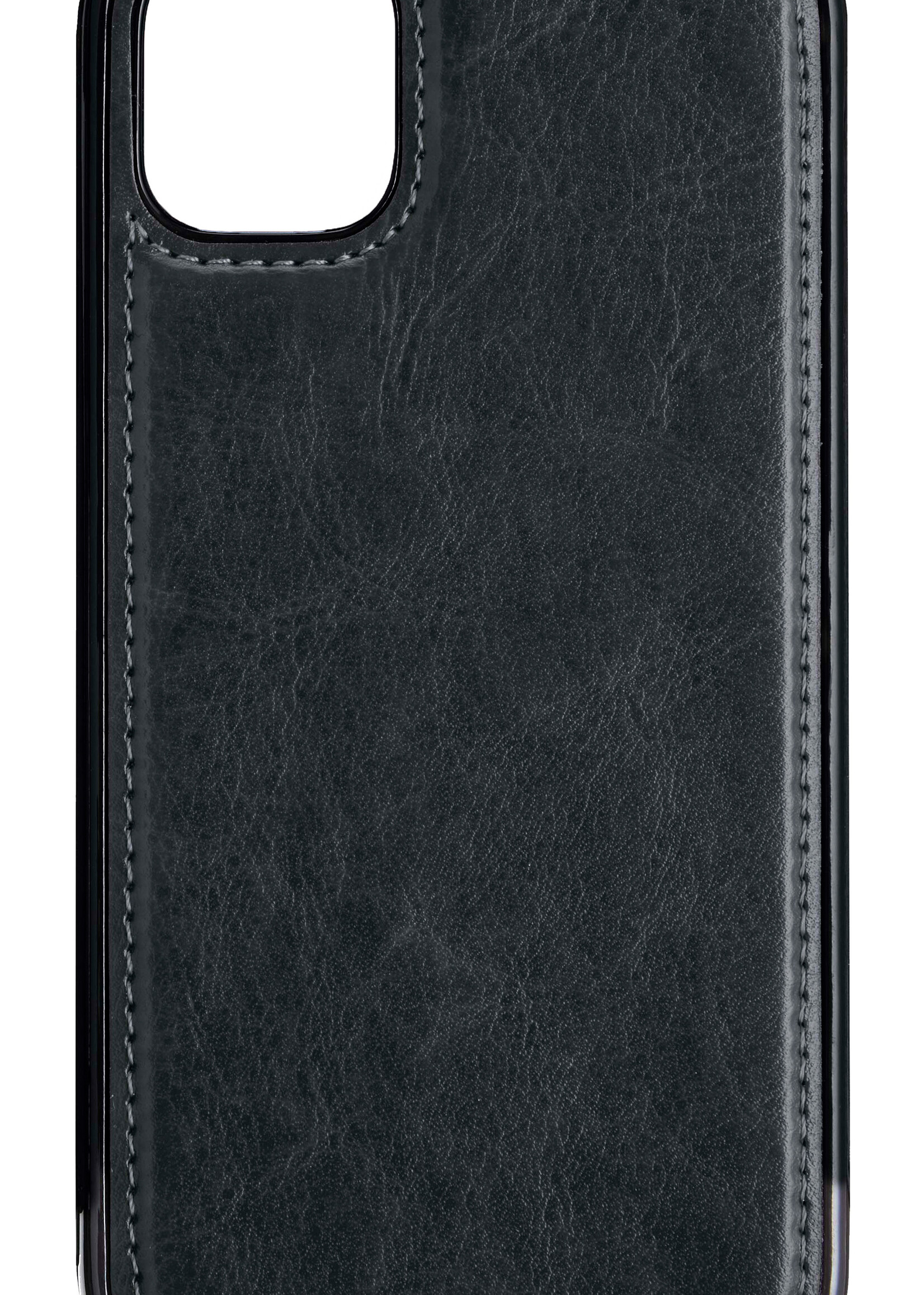 BTH Hoesje Geschikt voor iPhone 12 Pro Max Hoesje Book Case Uitneembare 2-in-1 Hoes - Hoes Geschikt voor iPhone 12 Pro Max Hoes Wallet Case Pashouder Hoesje - Zwart