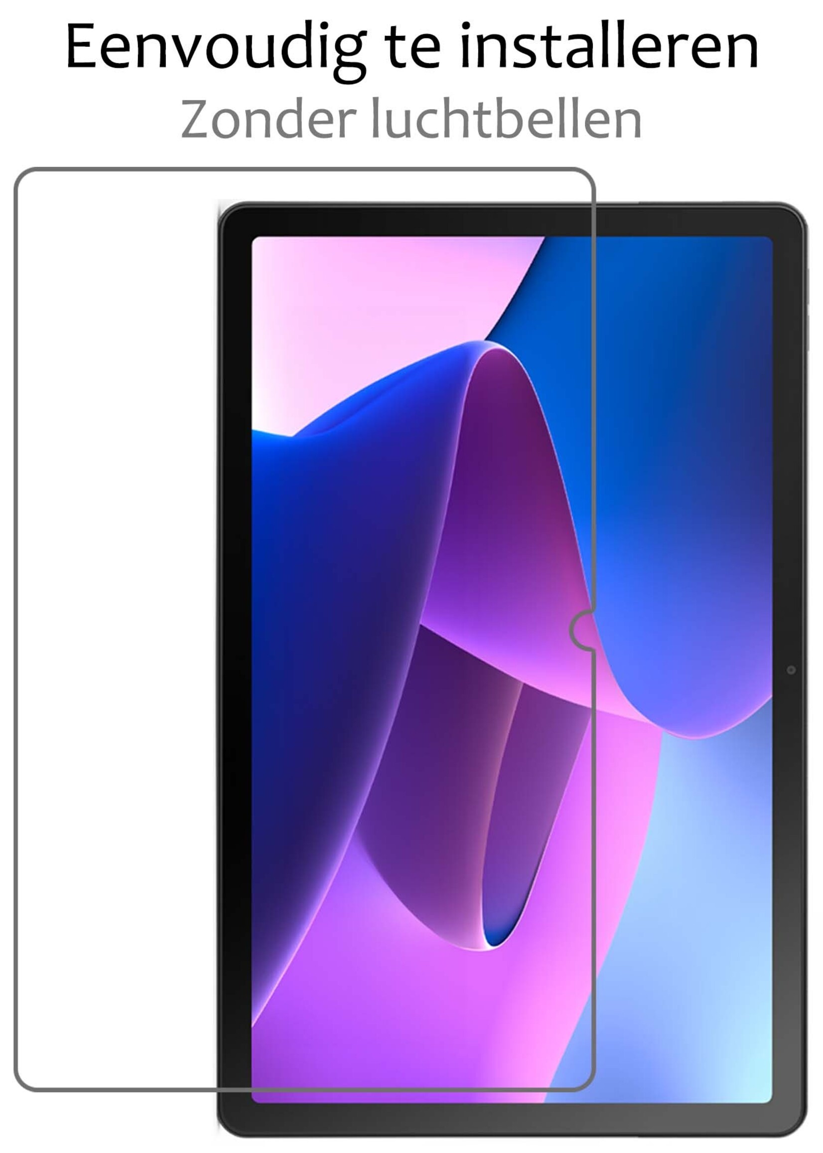 BTH Screenprotector Geschikt voor Lenovo Tab M10 (3rd gen) Screenprotector Tempered Glass Screen Protector Gehard Glas - Screenprotector Geschikt voor Lenovo Tab M10 (3e gen) Screenprotector Glas