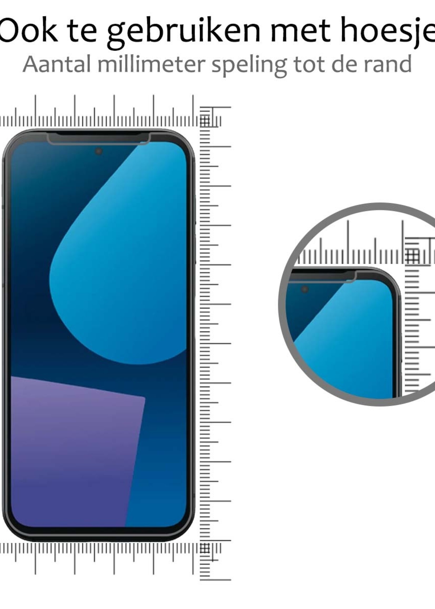 BTH Screenprotector Geschikt voor Fairphone 5 Screenprotector Glas Gehard Tempered Glass - Screenprotector Geschikt voor Fairphone 5 Screen Protector Screen Cover - 3 PACK