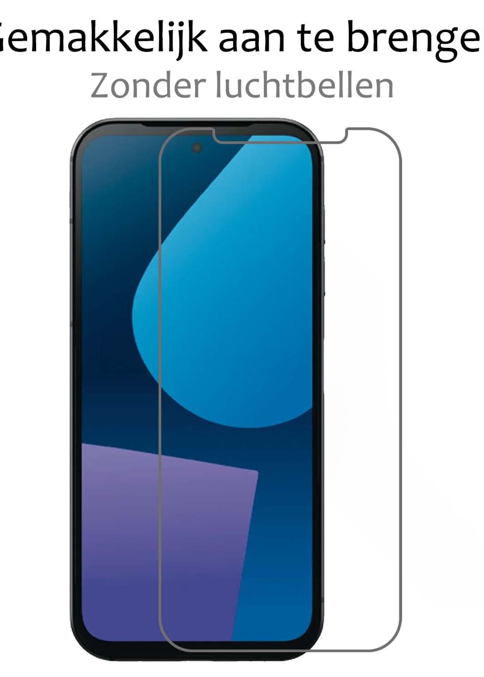 BTH Screenprotector Geschikt voor Fairphone 5 Screenprotector Glas Gehard Tempered Glass - Screenprotector Geschikt voor Fairphone 5 Screen Protector Screen Cover - 3 PACK